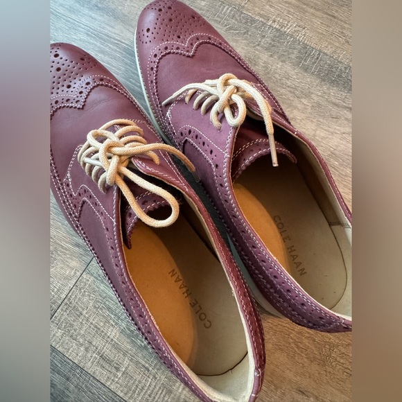 Cole Haan LunarGrand Wingtip Oxford Shoes Mens 11.5 - Picture 3 of 10